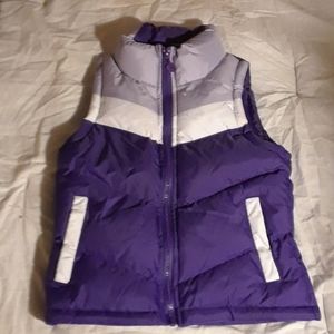 Puffer ski jacket size 4t purple
